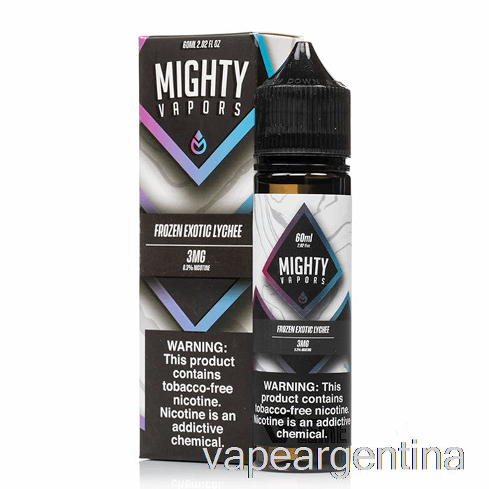 Lichi Exótico Congelado - Vapores Poderosos - 60ml 6mg Vape Argentina